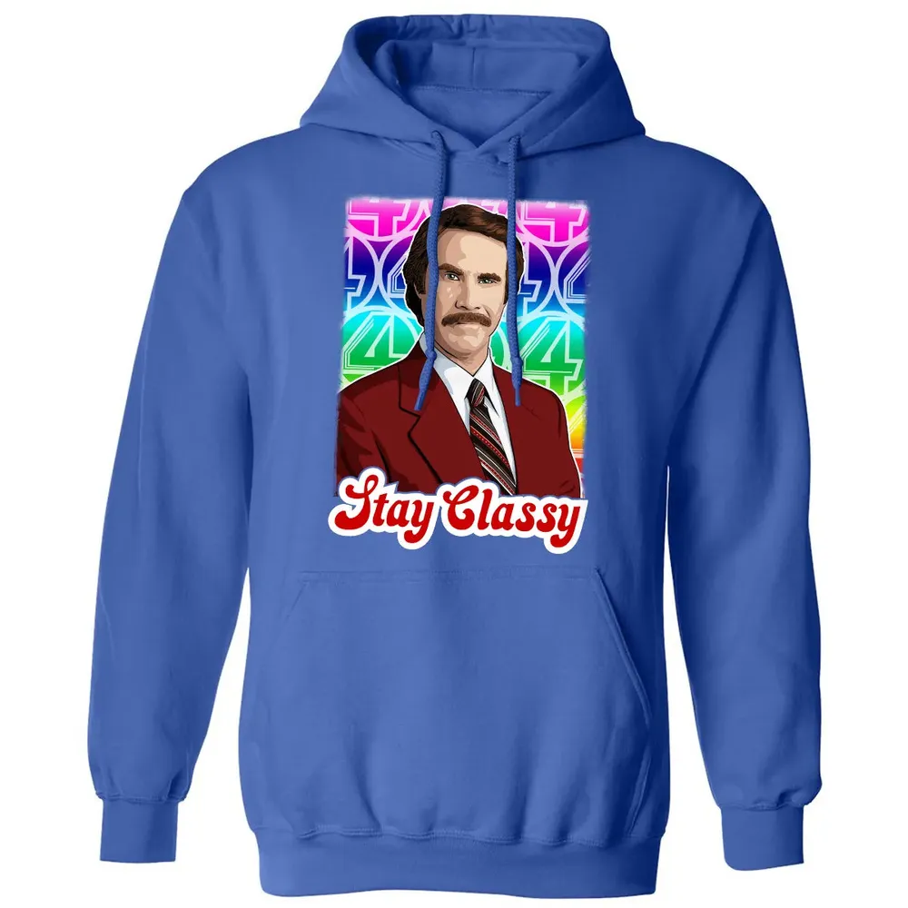 Stay Classy Classic Unisex Hoodie - 9