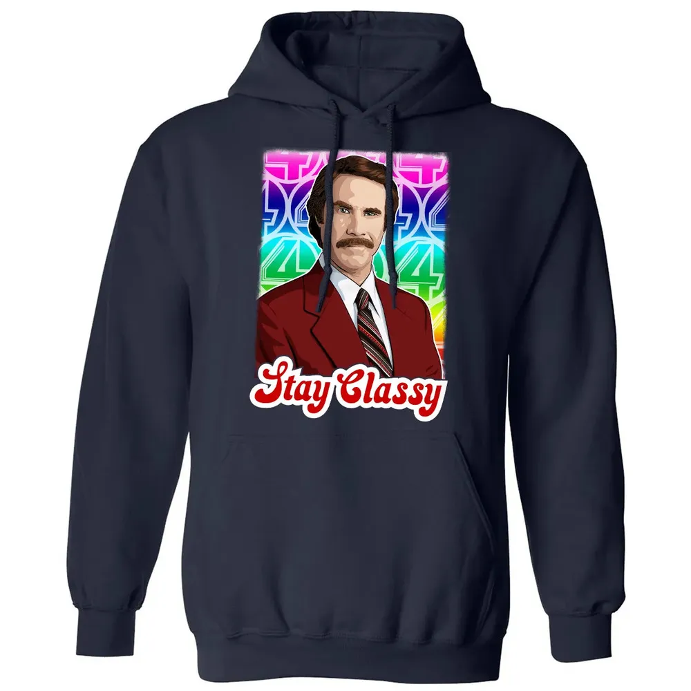 Stay Classy Classic Unisex Hoodie - 2