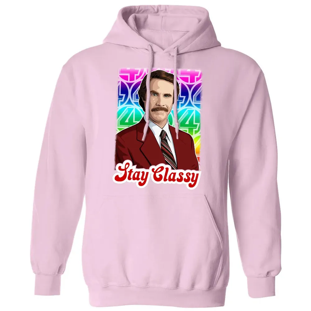 Stay Classy Classic Unisex Hoodie - 3