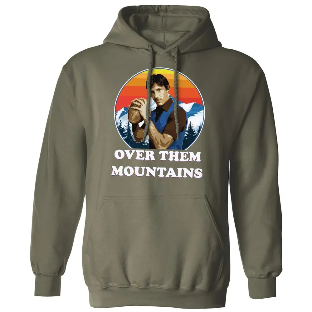 Over Them Mountains Classic Unisex Hoodie - 4