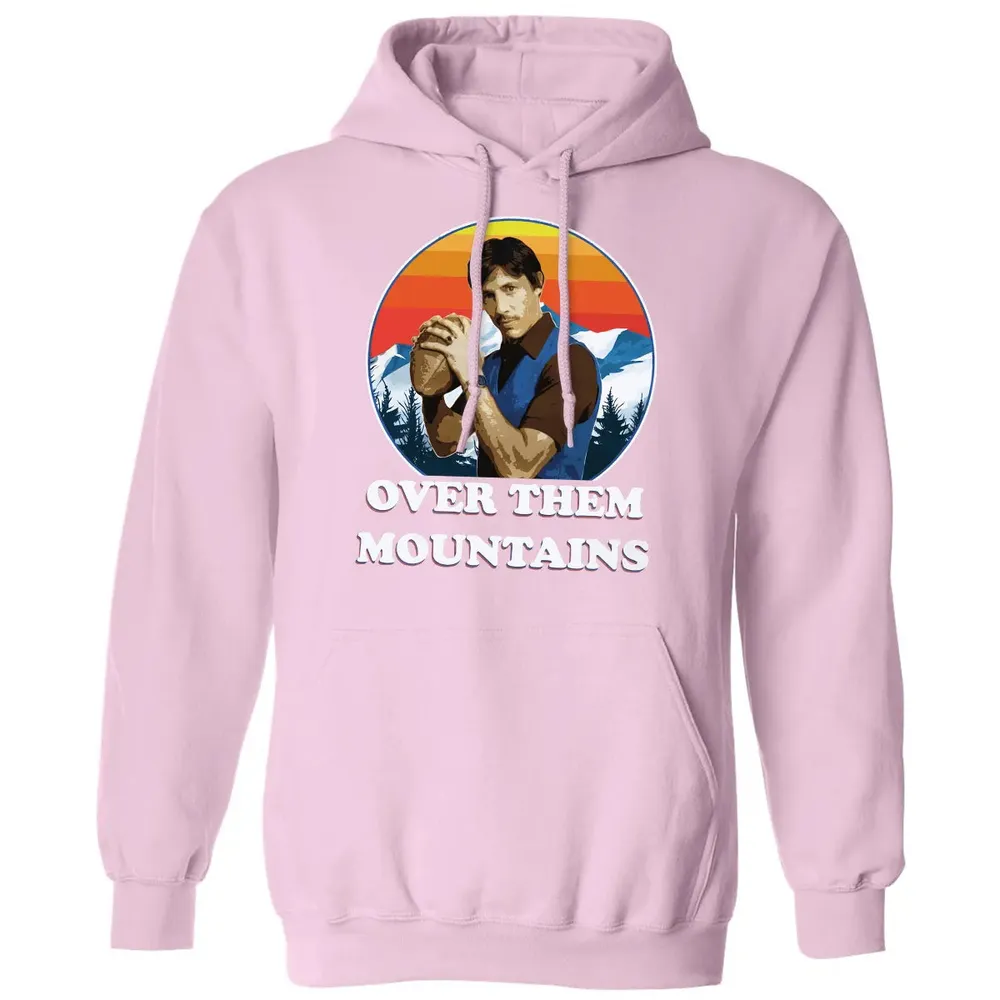 Over Them Mountains Classic Unisex Hoodie - 3
