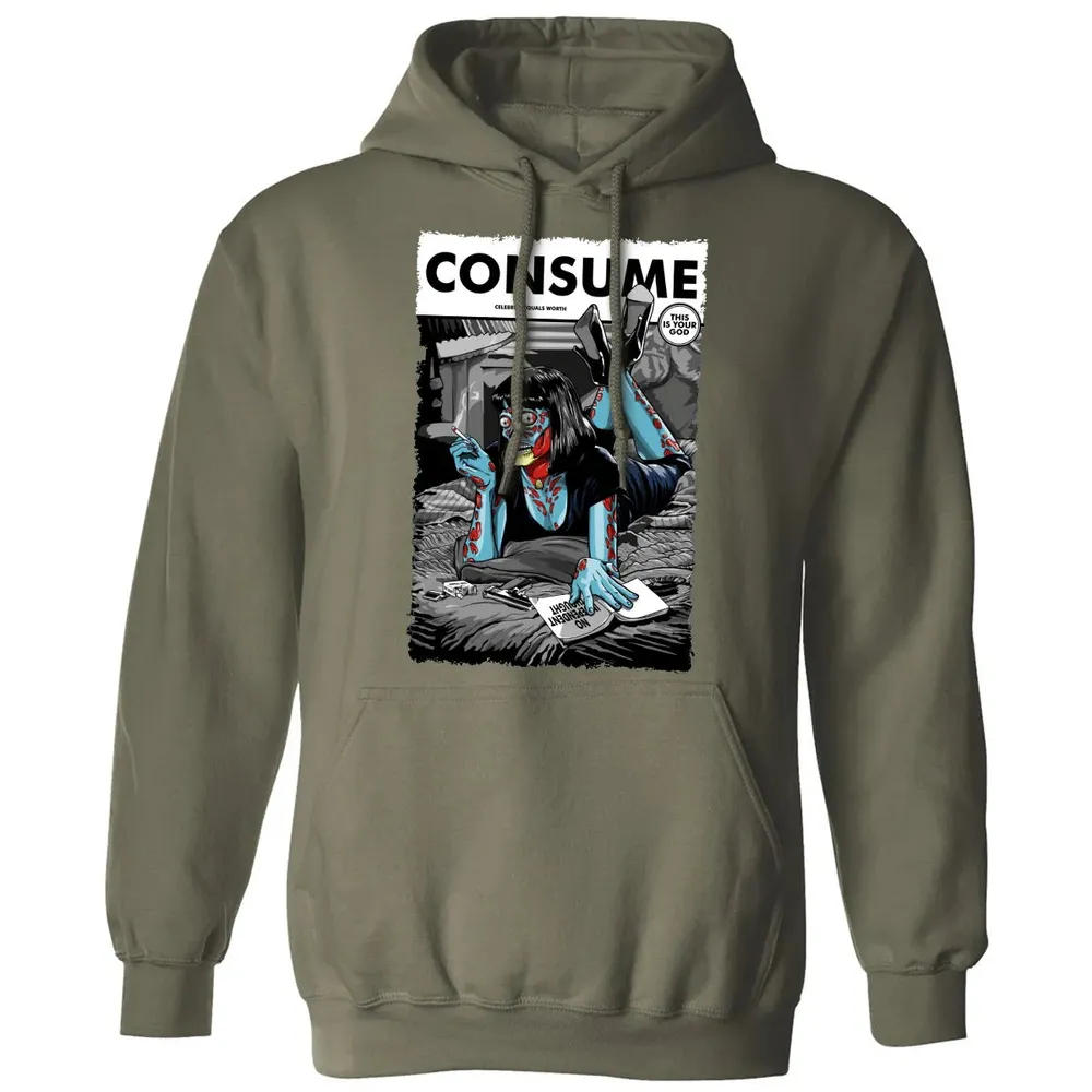 Consume Classic Unisex Hoodie - 4