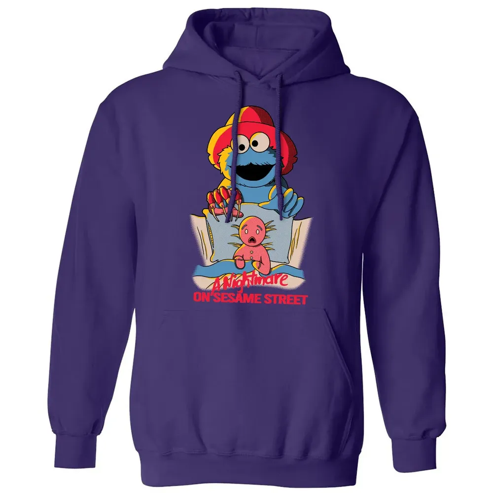 A Nightmare On Sesame Street Classic Unisex Hoodie - 6