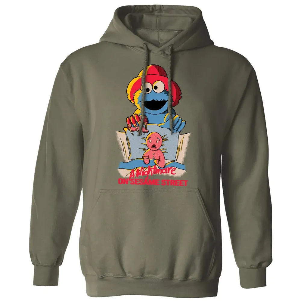 A Nightmare On Sesame Street Classic Unisex Hoodie - 4
