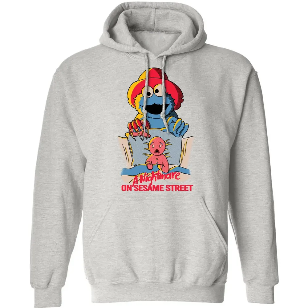 A Nightmare On Sesame Street Classic Unisex Hoodie - 8