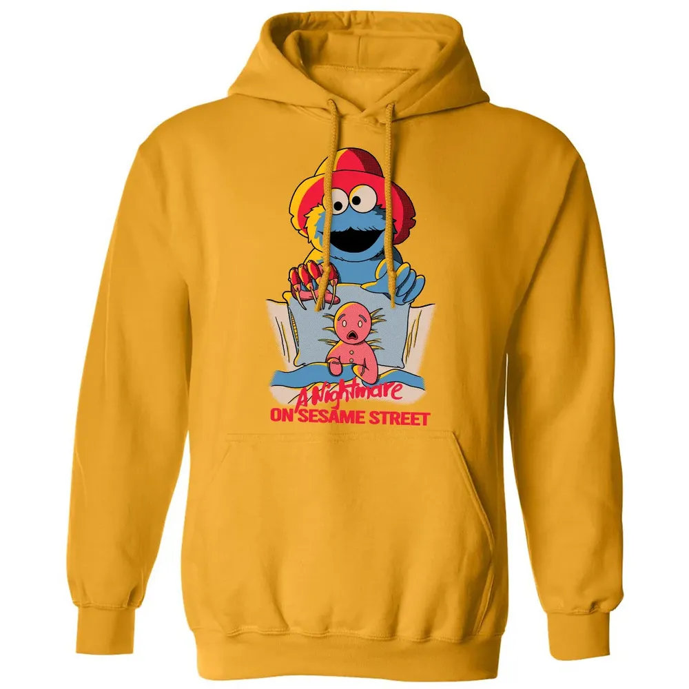 A Nightmare On Sesame Street Classic Unisex Hoodie - 12