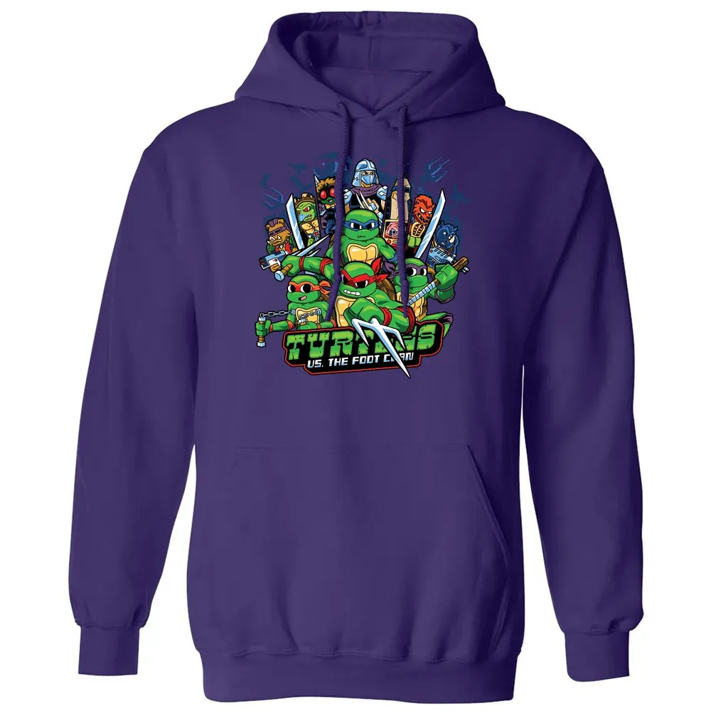 Turtles vs Foot Clan Classic Unisex Hoodie - 6