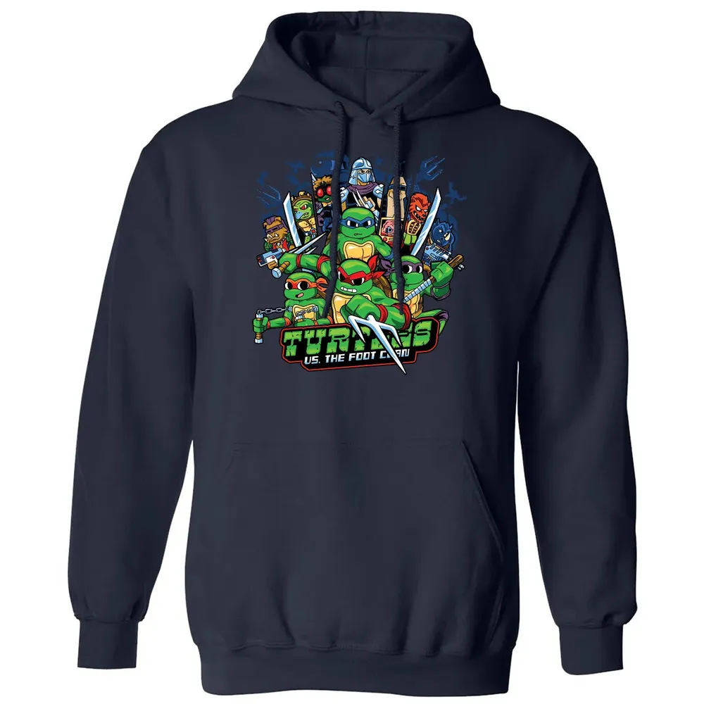 Turtles vs Foot Clan Classic Unisex Hoodie - 2