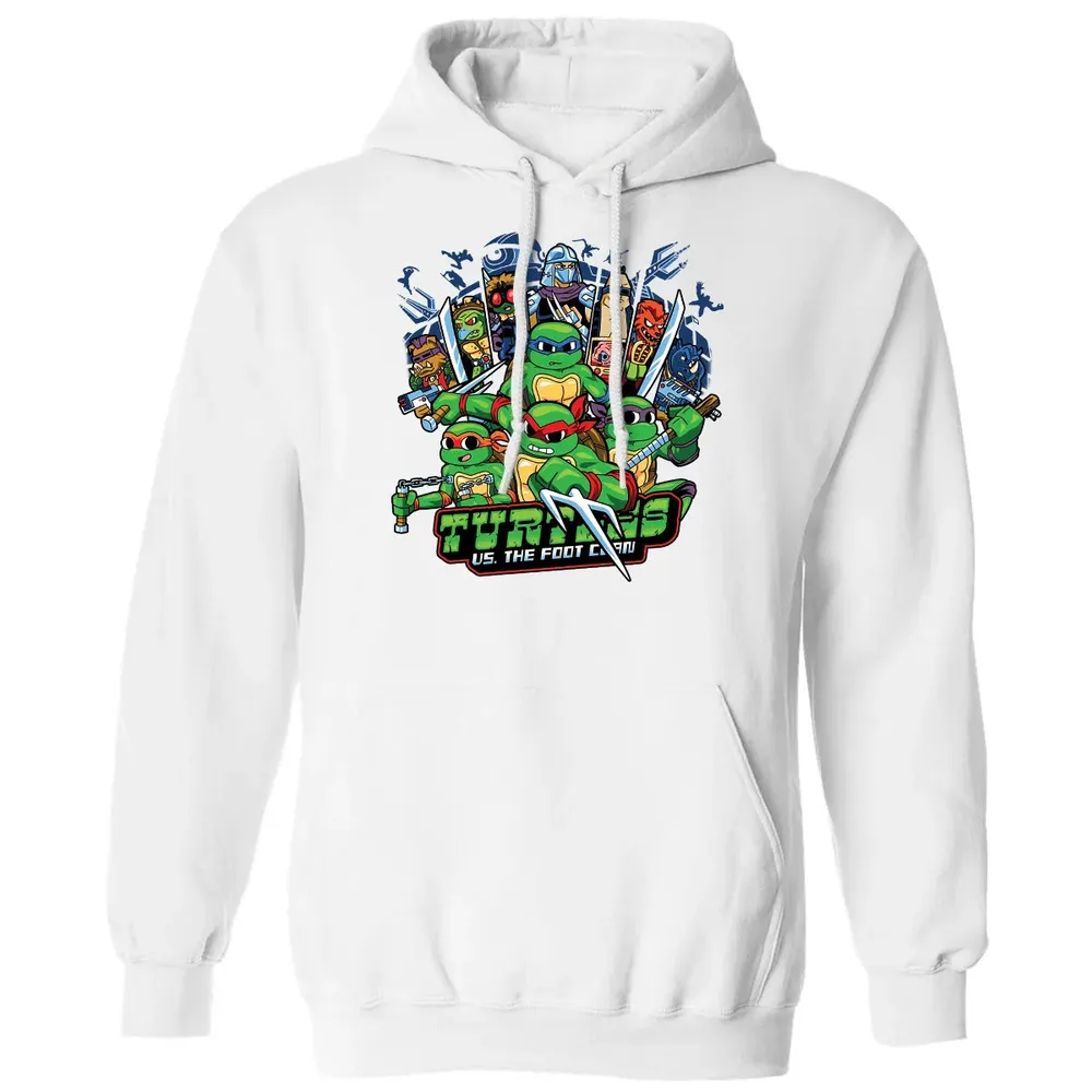 Turtles vs Foot Clan Classic Unisex Hoodie - 11