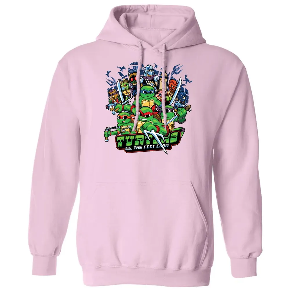 Turtles vs Foot Clan Classic Unisex Hoodie - 3