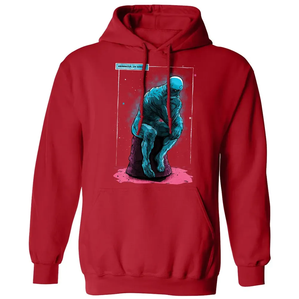 Blue Thinker Classic Unisex Hoodie - 5
