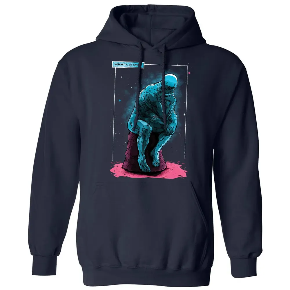 Blue Thinker Classic Unisex Hoodie - 2