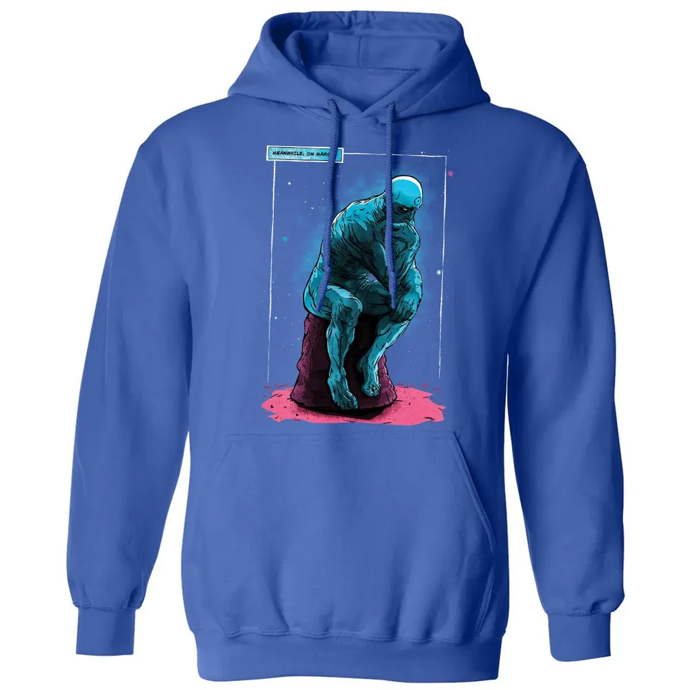Blue Thinker Classic Unisex Hoodie - 9