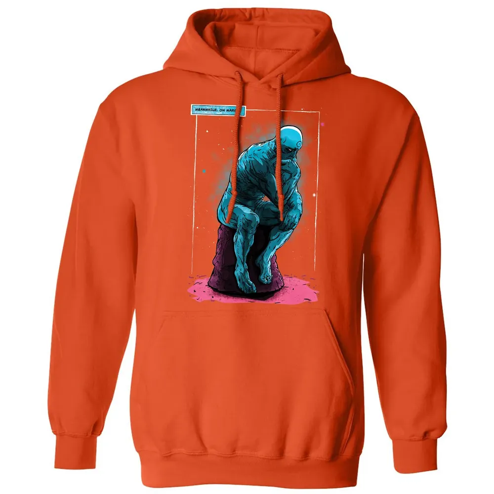 Blue Thinker Classic Unisex Hoodie - 10