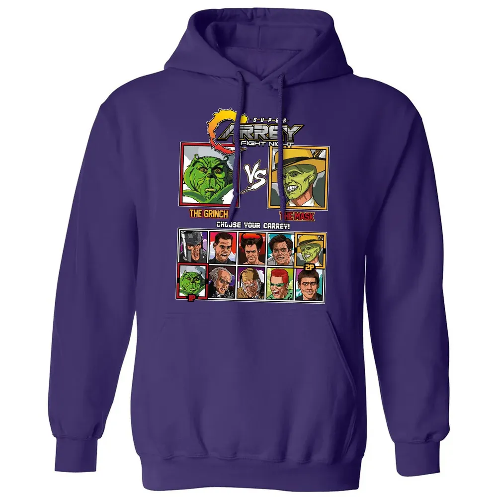 Carrey Fight Night Classic Unisex Hoodie - 6