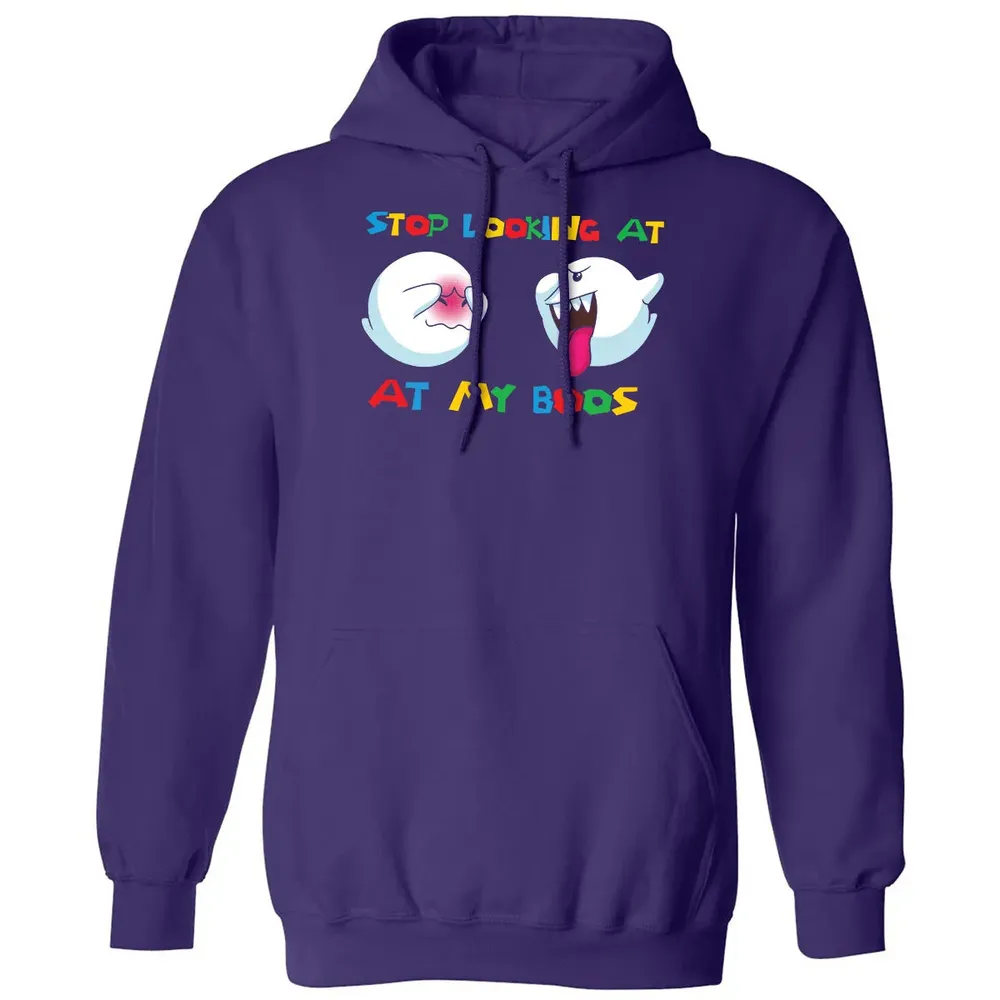 Stop Looking My Boos Classic Unisex Hoodie - 6