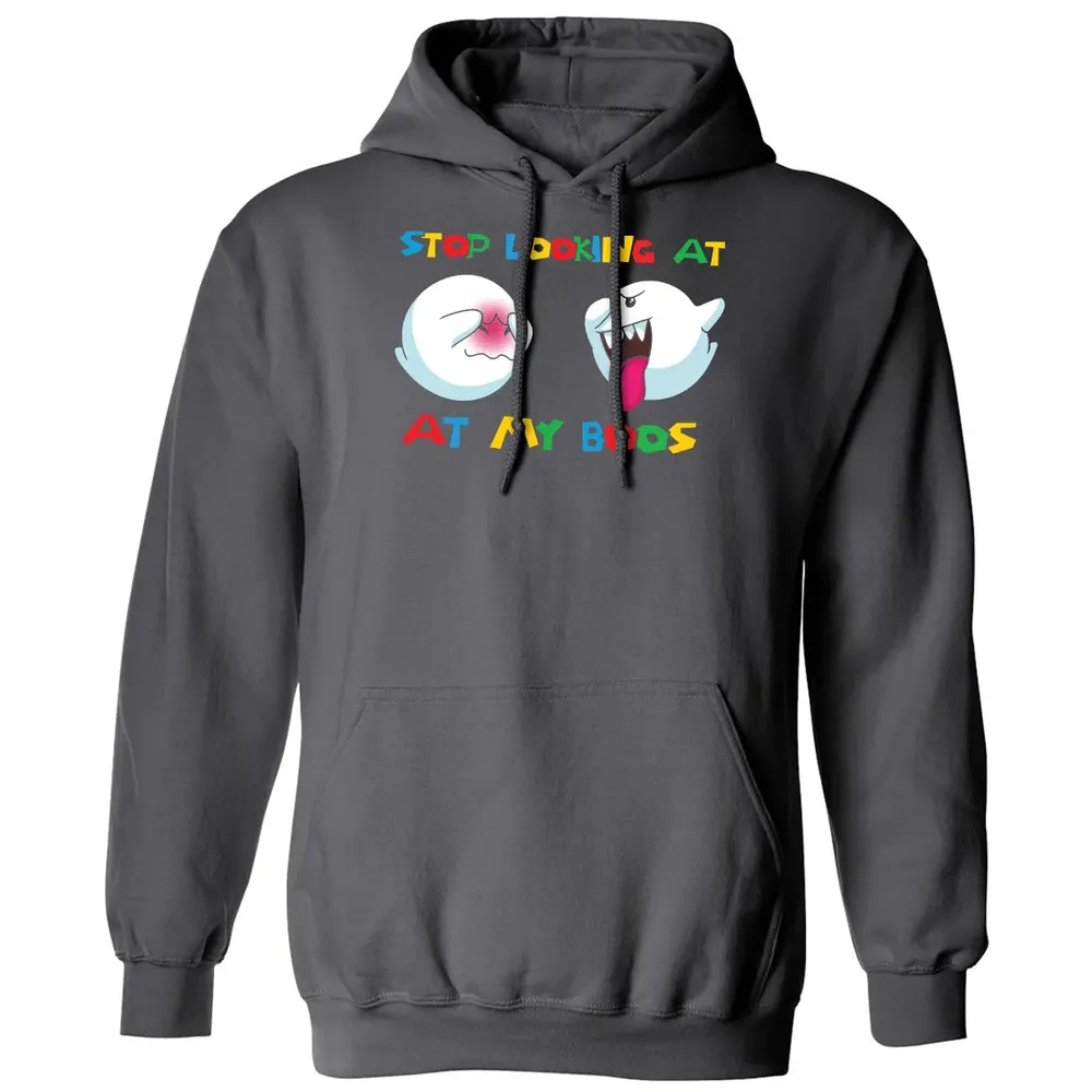 Stop Looking My Boos Classic Unisex Hoodie - 7