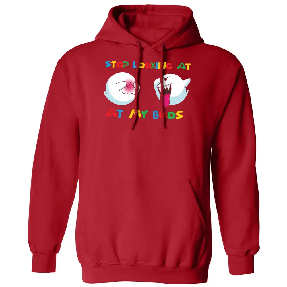 Stop Looking My Boos Classic Unisex Hoodie - 5