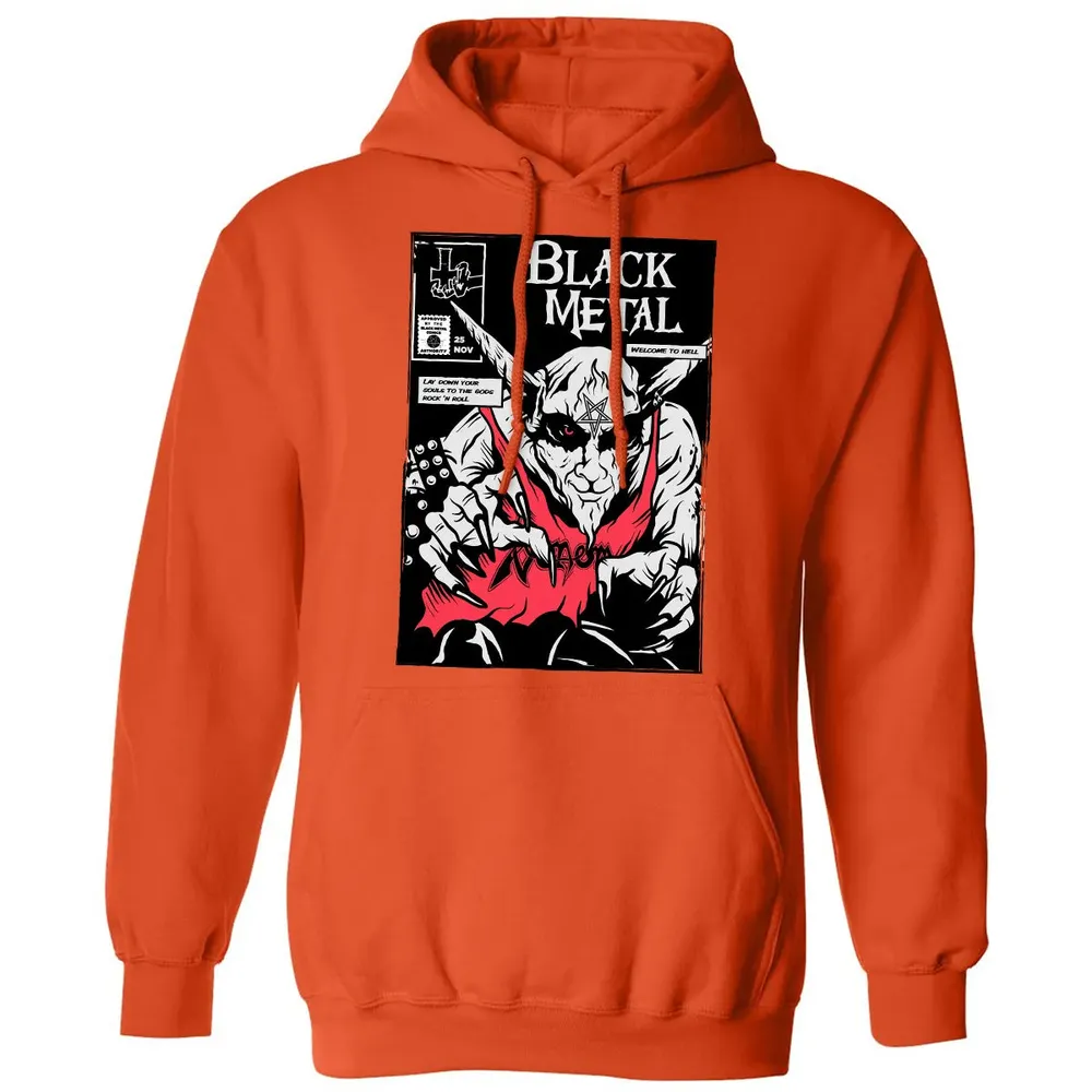Black Metal Classic Unisex Hoodie - 10