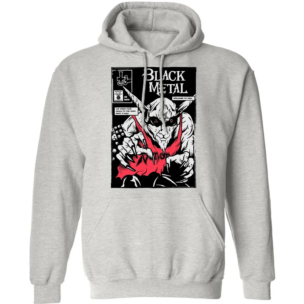 Black Metal Classic Unisex Hoodie - 8