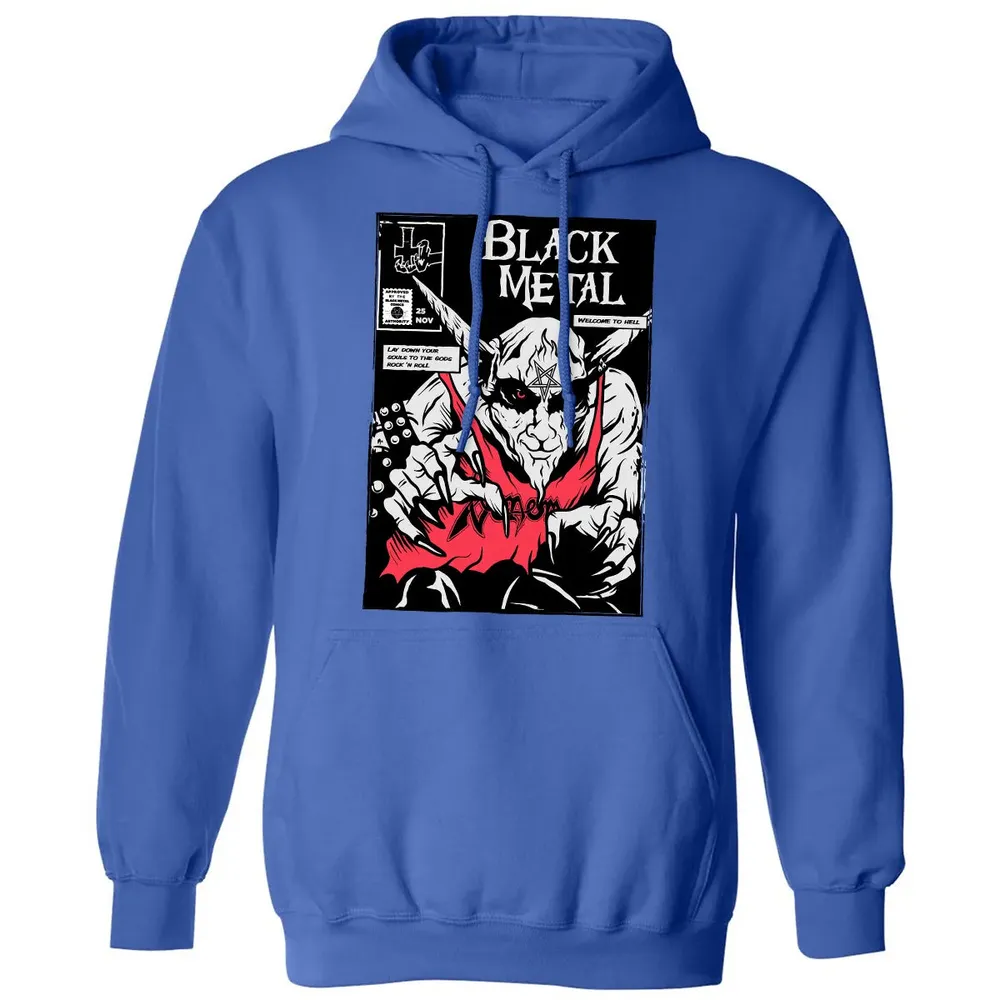 Black Metal Classic Unisex Hoodie - 9