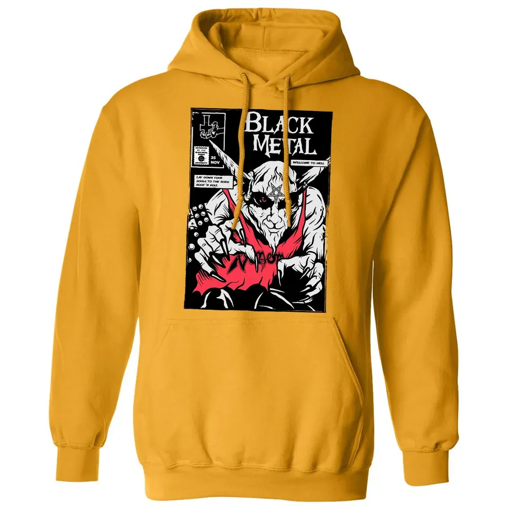 Black Metal Classic Unisex Hoodie - 12