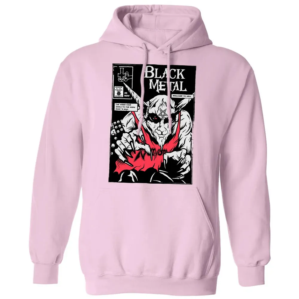 Black Metal Classic Unisex Hoodie - 3