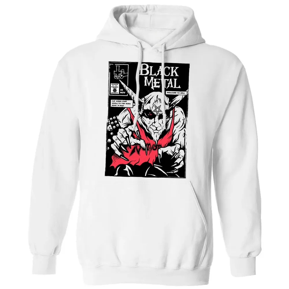 Black Metal Classic Unisex Hoodie - 11