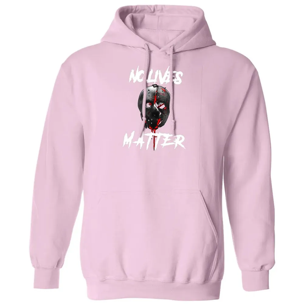 No Lives Matter Gory Horror Quote Classic Unisex Hoodie - 3