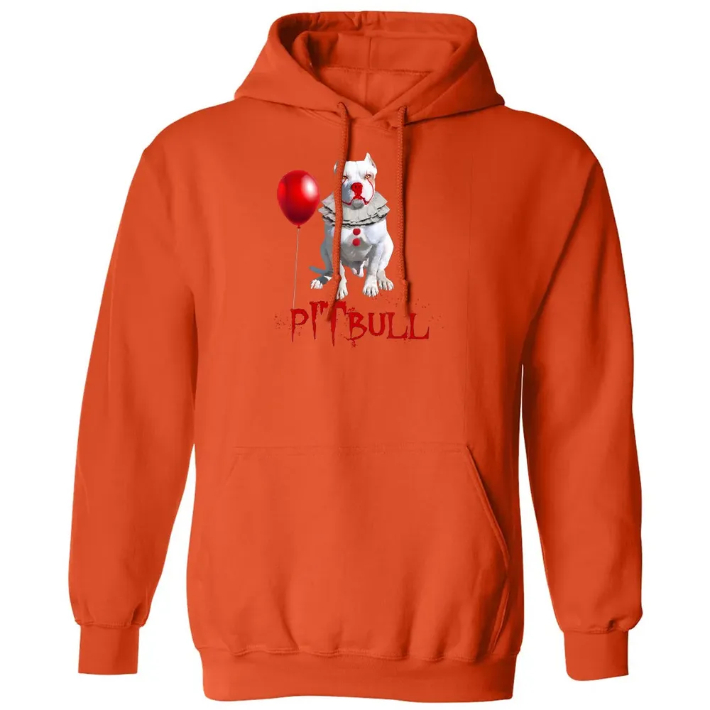 Pitbull IT Clown For Halloween Day Horror  Gift Classic Unisex Hoodie - 10