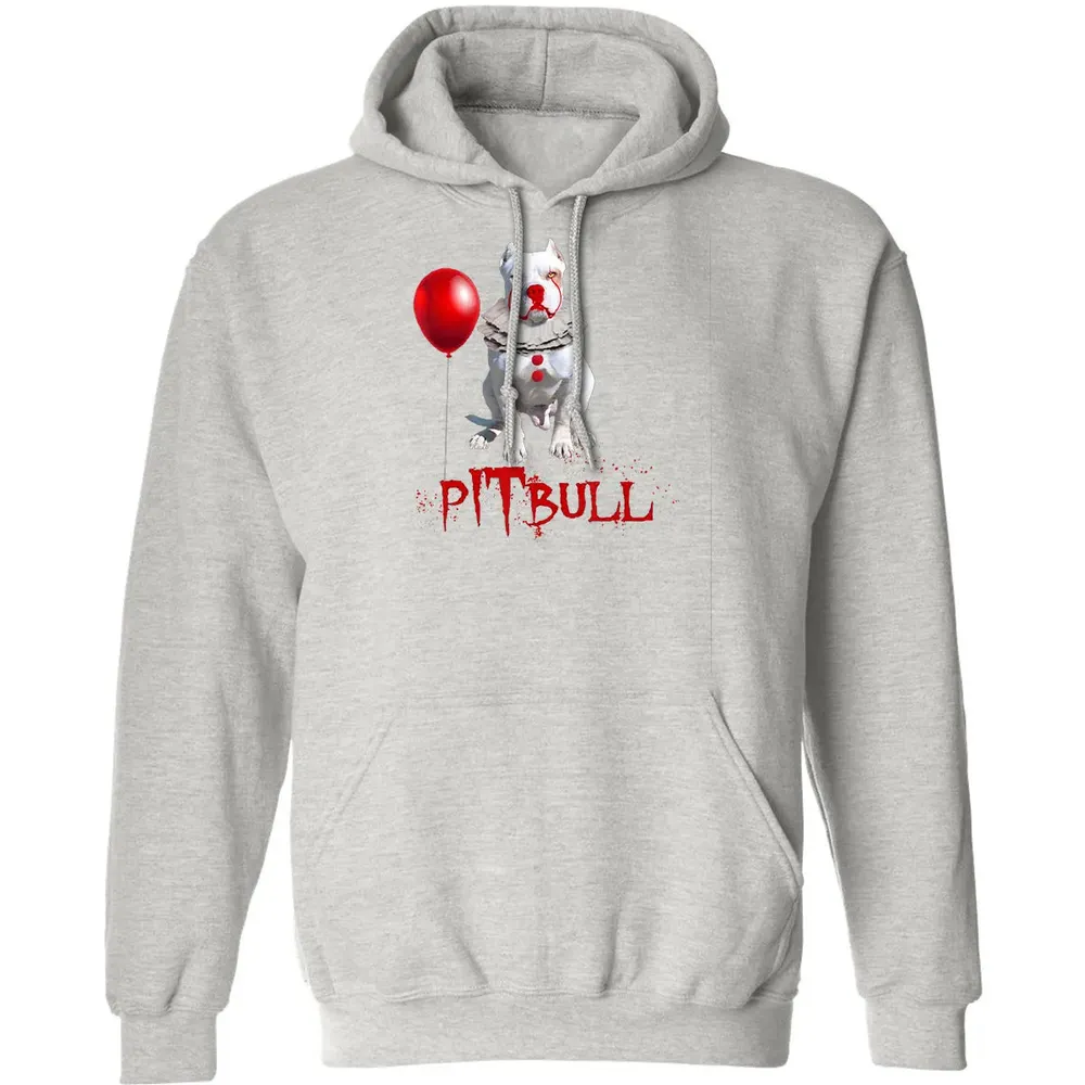 Pitbull IT Clown For Halloween Day Horror  Gift Classic Unisex Hoodie - 8