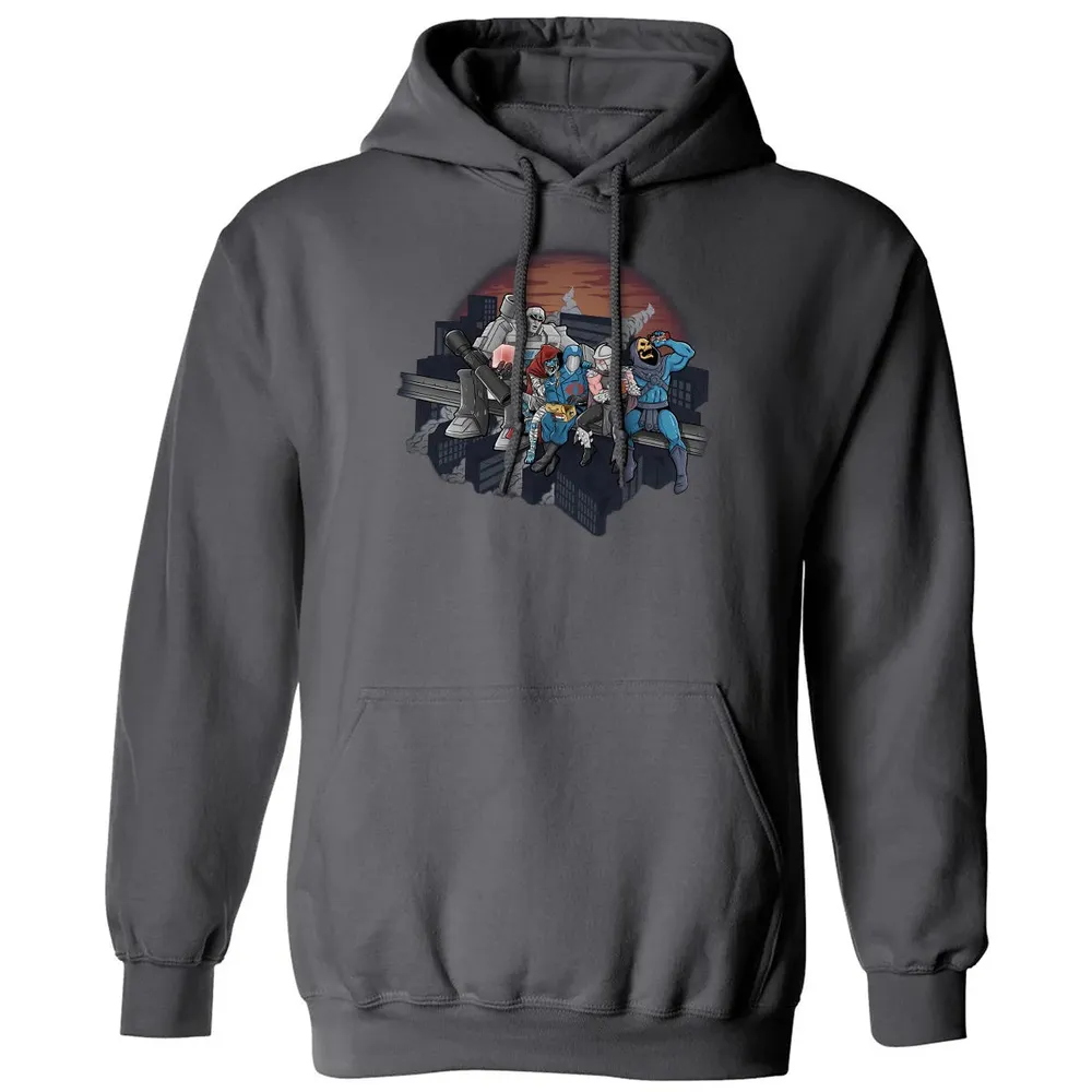 Villains Atop A Skyscraper Classic Unisex Hoodie - 7