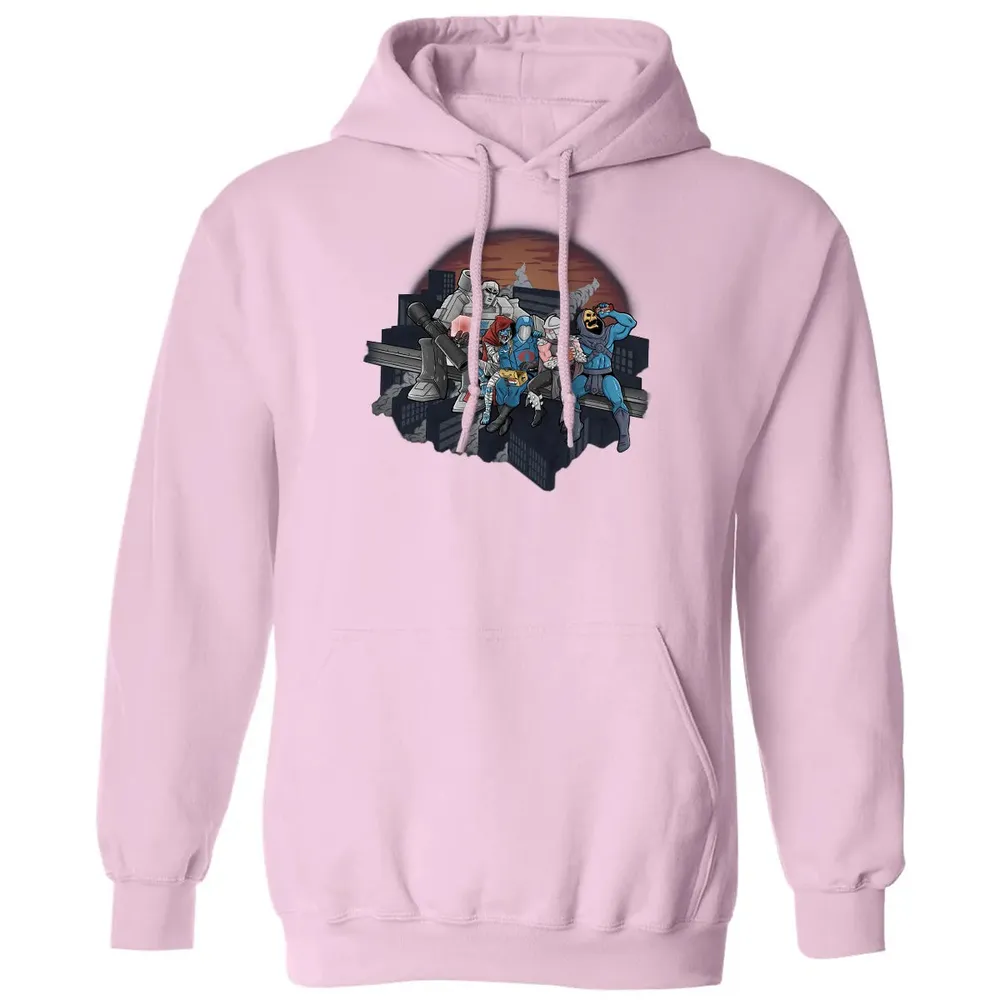Villains Atop A Skyscraper Classic Unisex Hoodie - 3