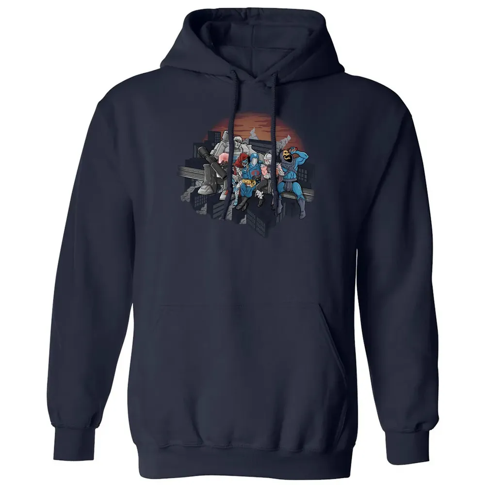 Villains Atop A Skyscraper Classic Unisex Hoodie - 2