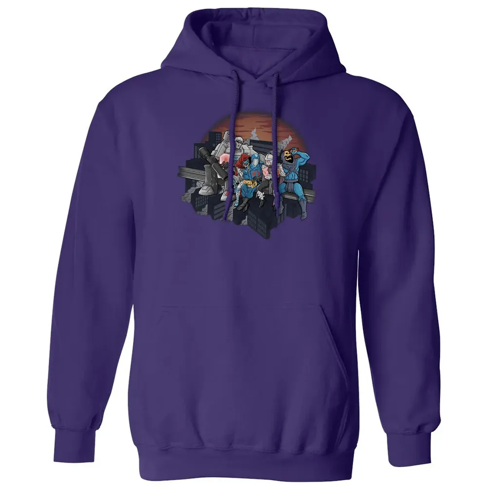 Villains Atop A Skyscraper Classic Unisex Hoodie - 6