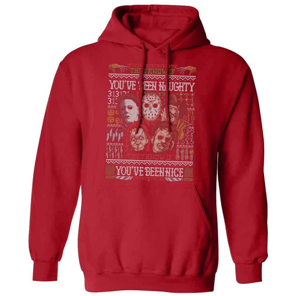 They Know If You've Been Naughty Classic Unisex Hoodie - 5