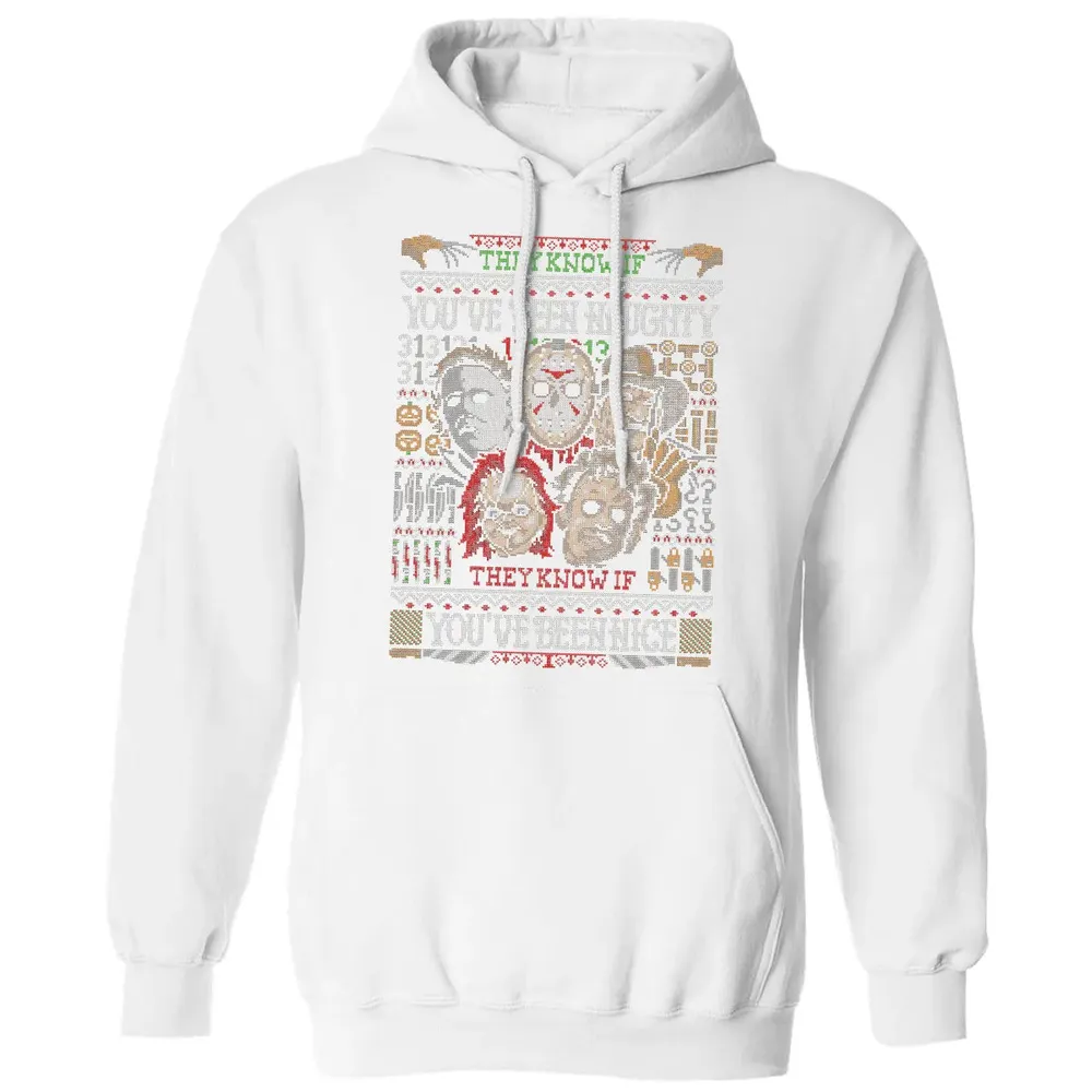 They Know If You've Been Naughty Classic Unisex Hoodie - 11