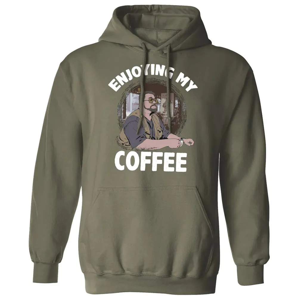 Enjoy my coffee Classic Unisex Hoodie - 4