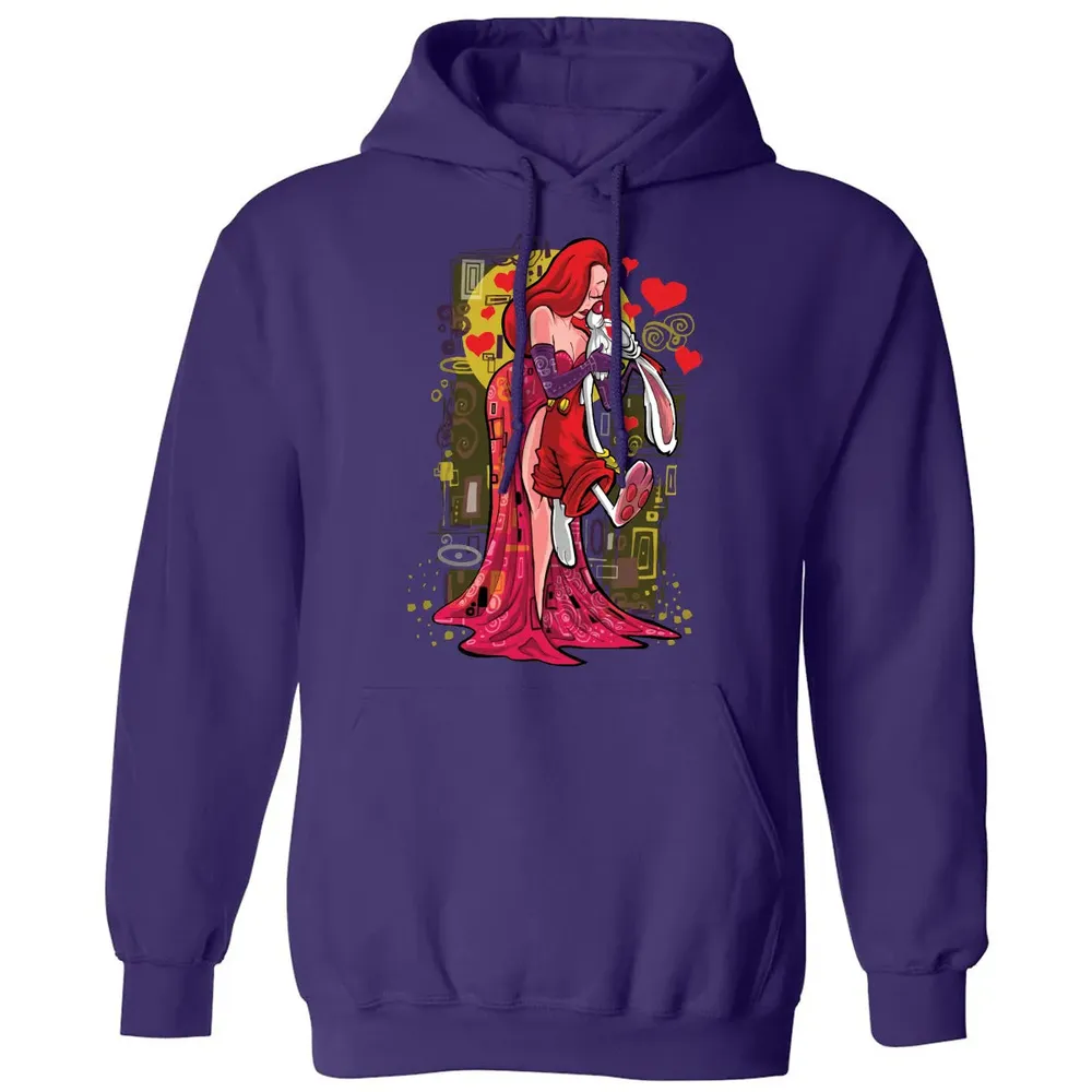 Rabbit Kiss Classic Unisex Hoodie - 6