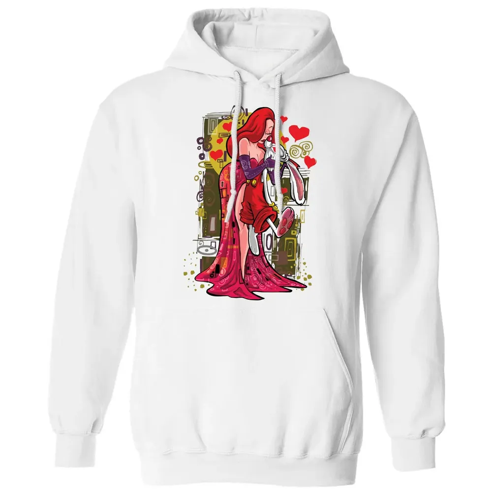 Rabbit Kiss Classic Unisex Hoodie - 11