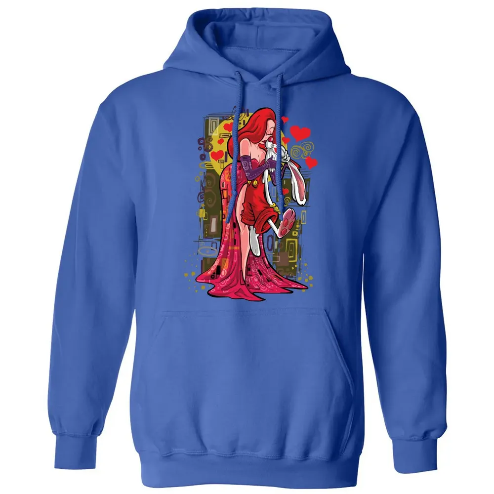 Rabbit Kiss Classic Unisex Hoodie - 9