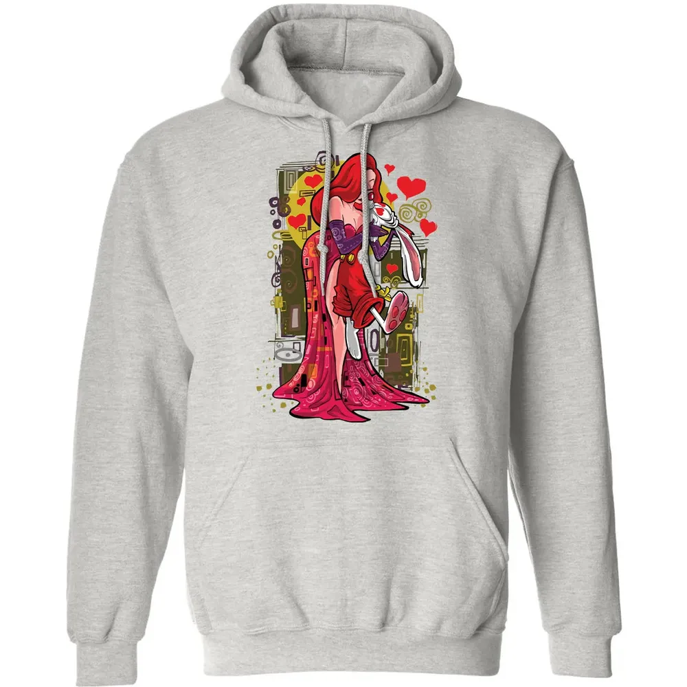 Rabbit Kiss Classic Unisex Hoodie - 8