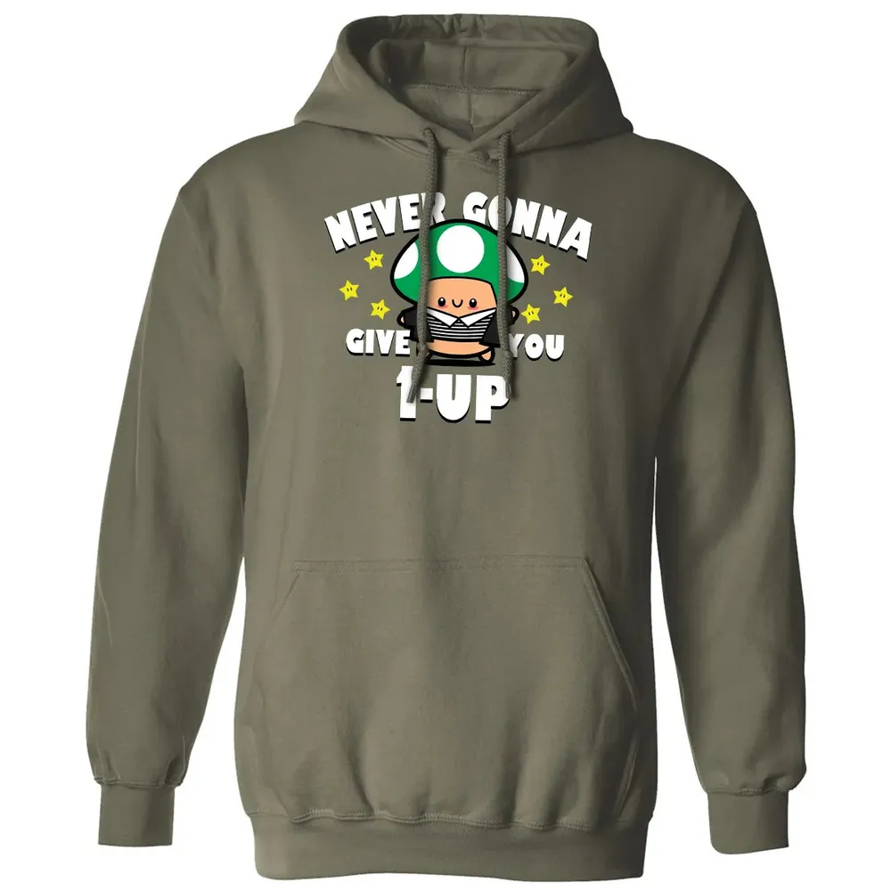 Never Gonna Give You 1-Up Classic Unisex Hoodie - 4