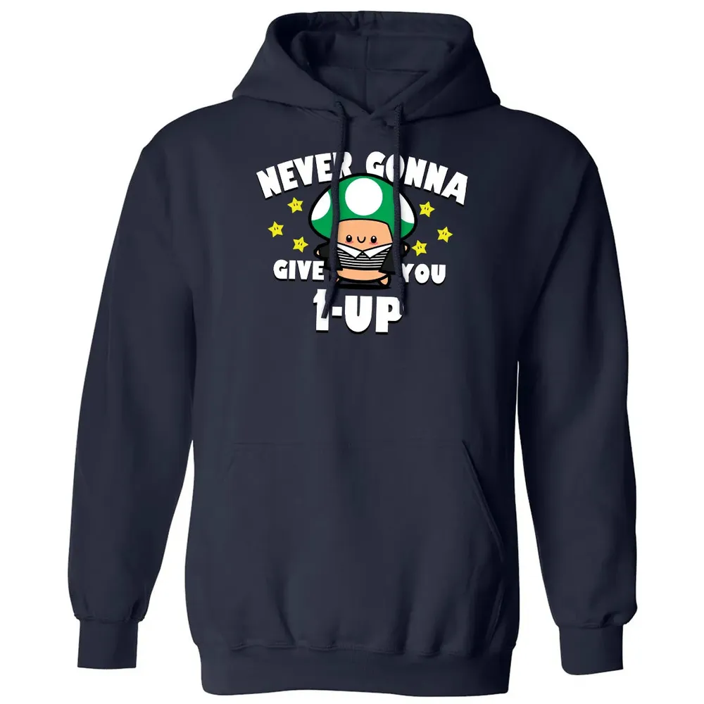 Never Gonna Give You 1-Up Classic Unisex Hoodie - 2