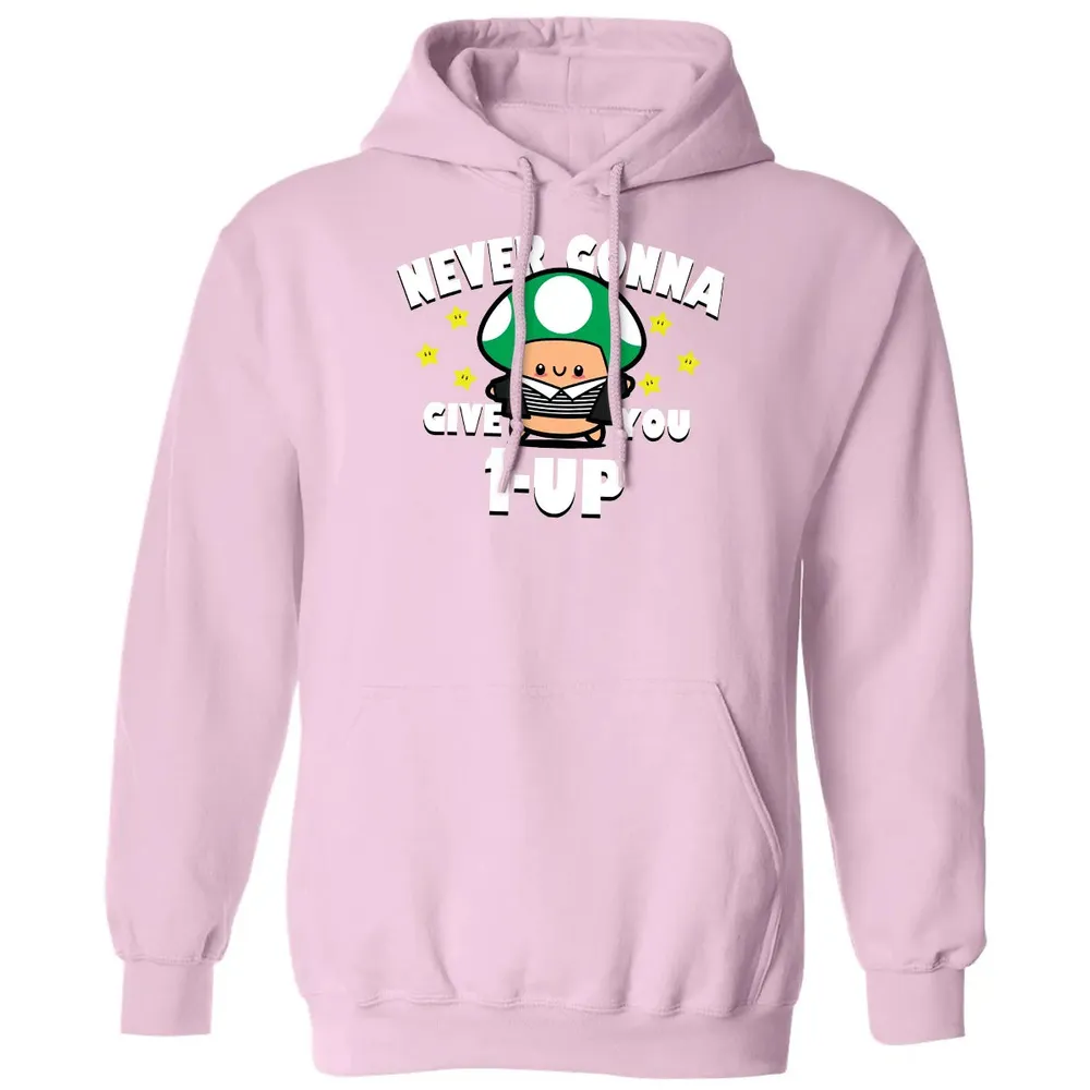 Never Gonna Give You 1-Up Classic Unisex Hoodie - 3