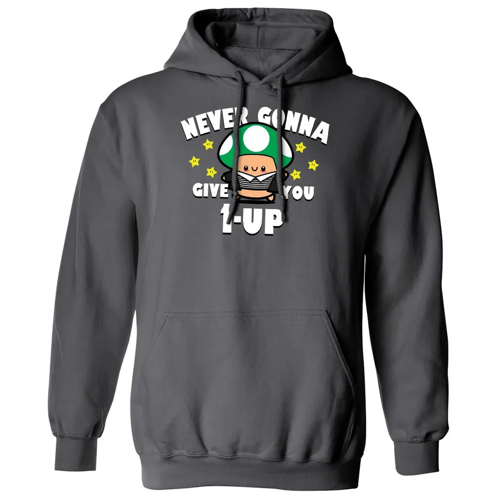 Never Gonna Give You 1-Up Classic Unisex Hoodie - 7