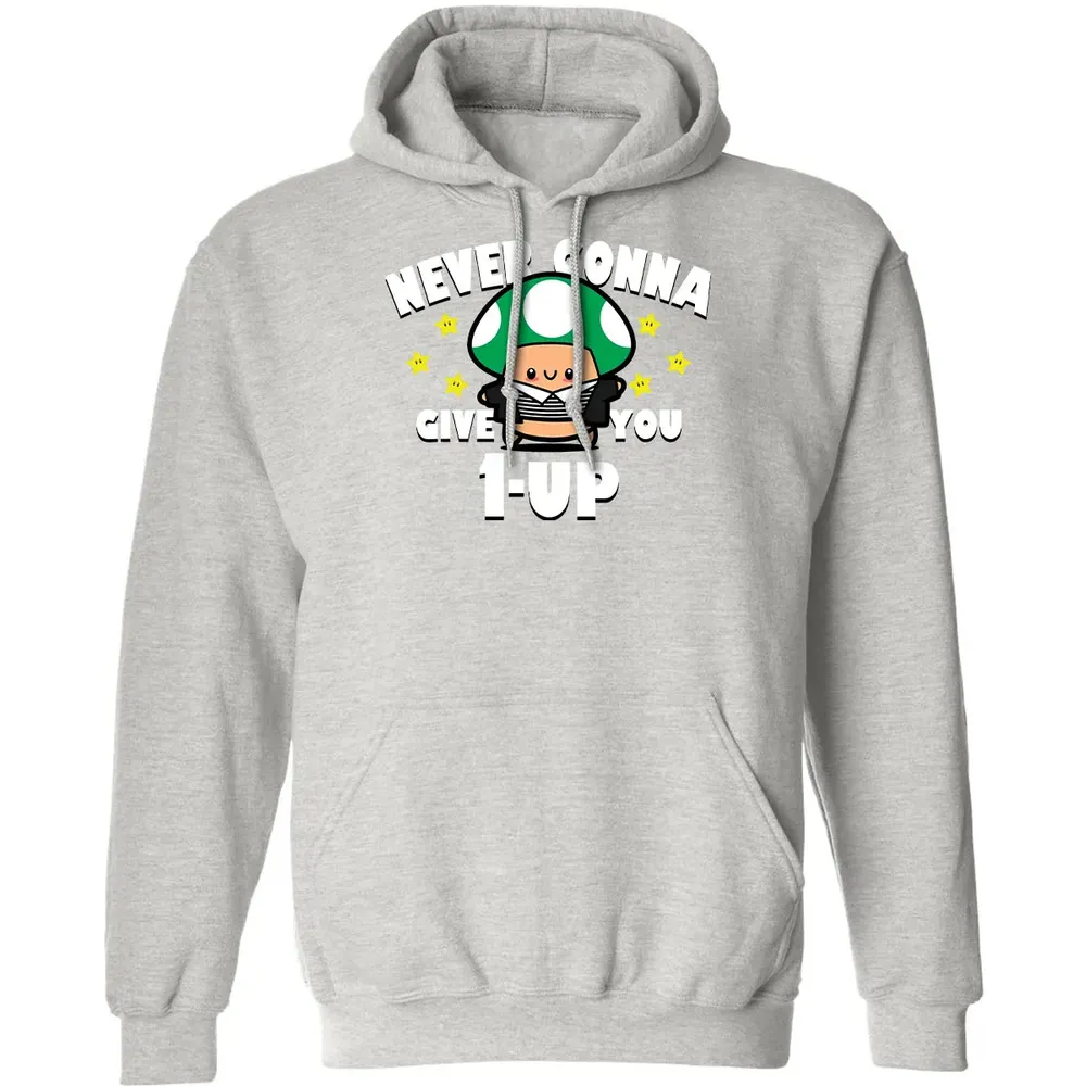 Never Gonna Give You 1-Up Classic Unisex Hoodie - 8