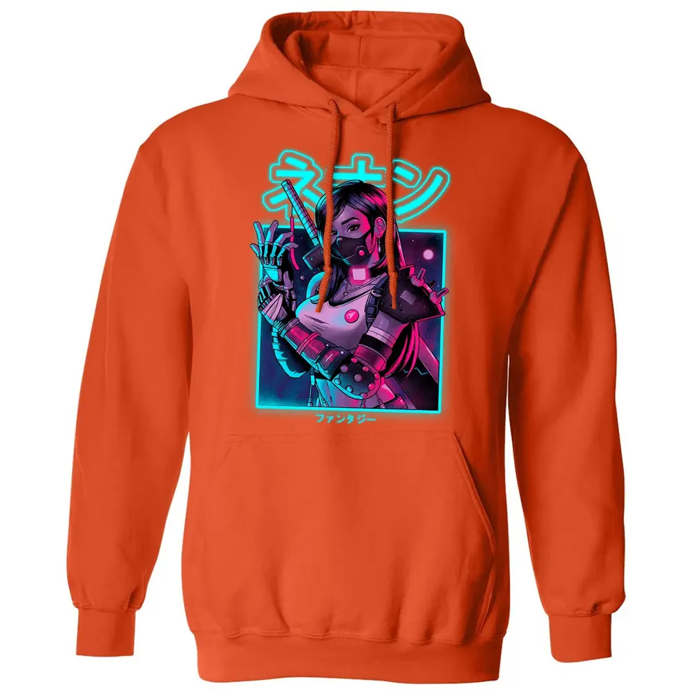 Neon Fantasy Classic Unisex Hoodie - 10