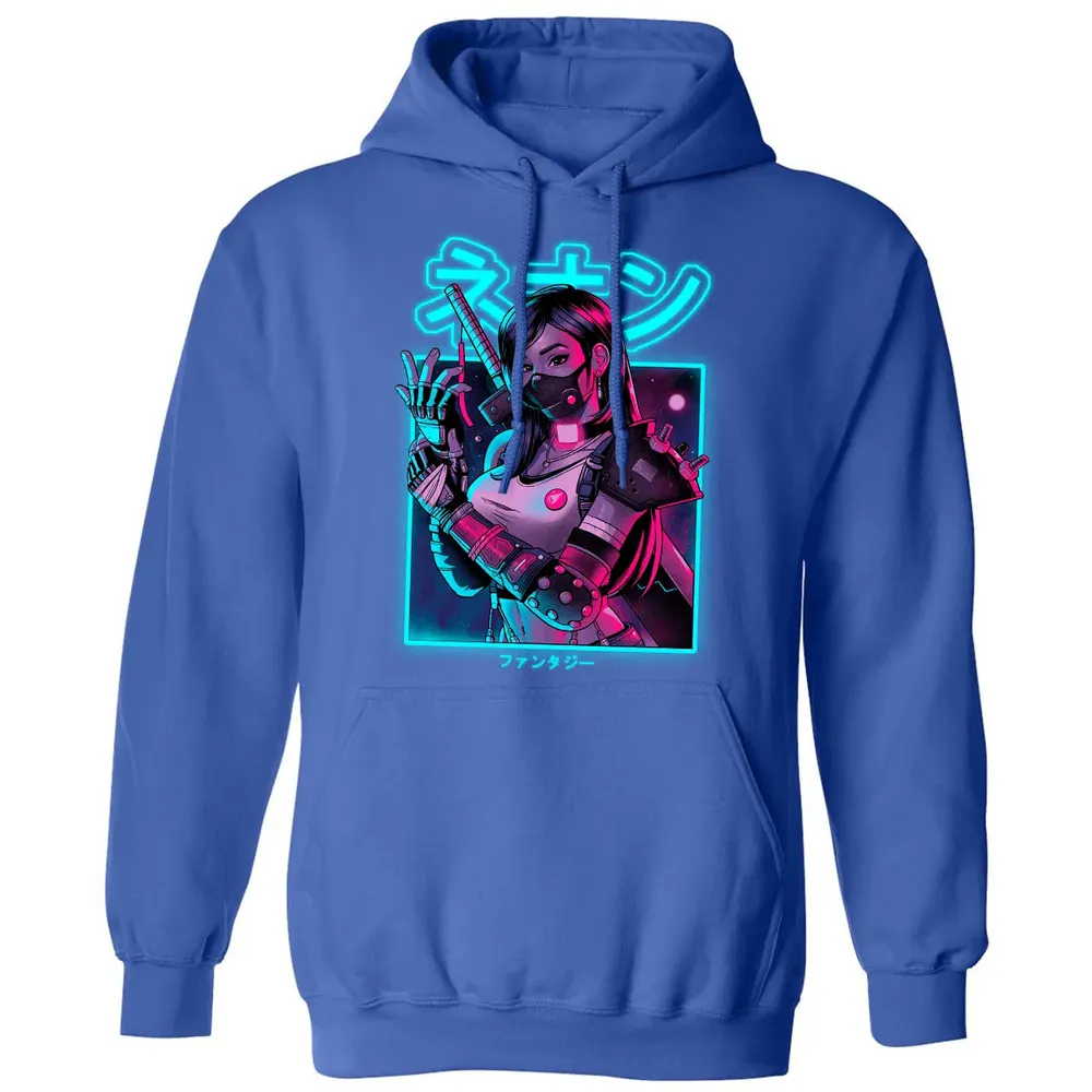 Neon Fantasy Classic Unisex Hoodie - 9