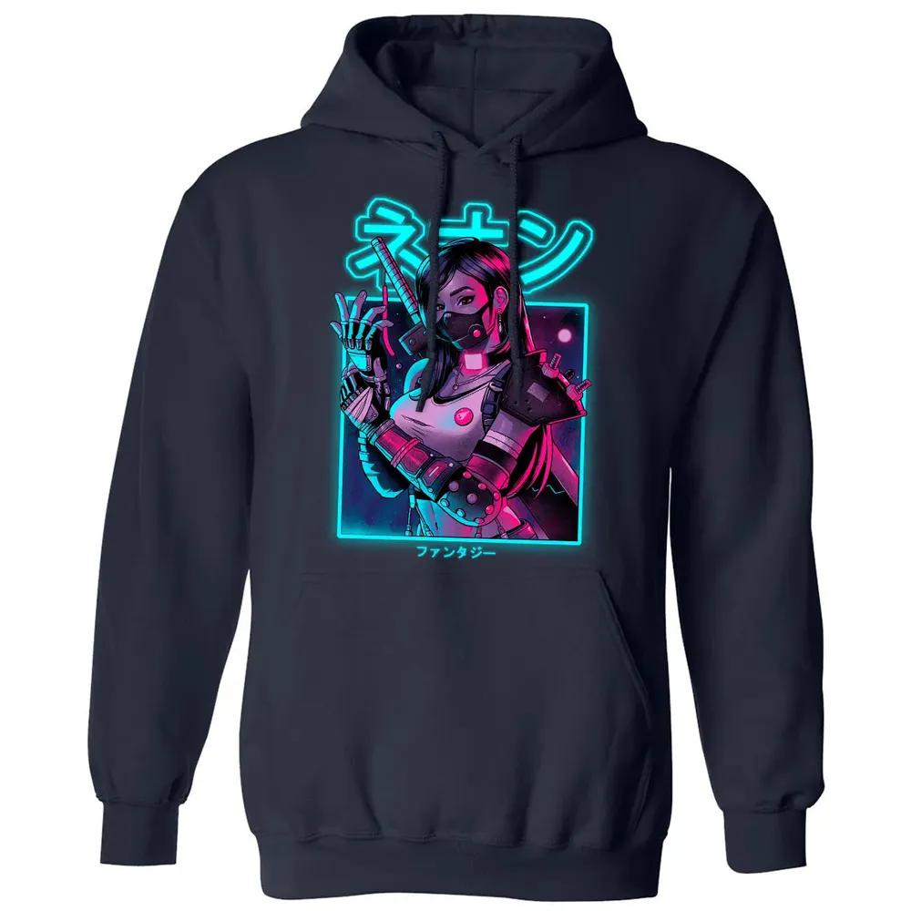 Neon Fantasy Classic Unisex Hoodie - 2